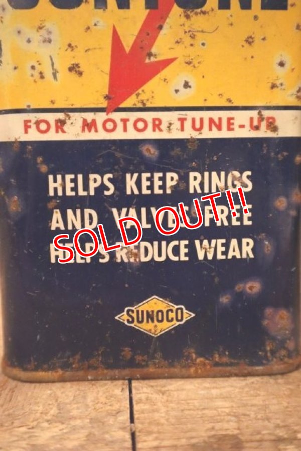 画像2: dp-240207-07 SUNOCO / 1950's SUNTUNE One Pint Can