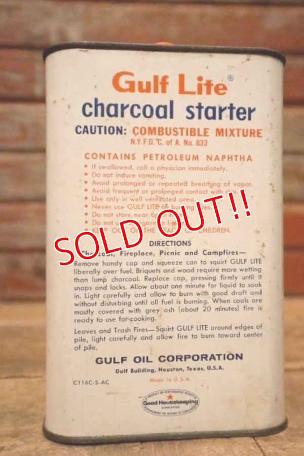 画像3: dp-240207-07 Gulf / Gulf Lite Charcoal starter U.S. One Quart Can