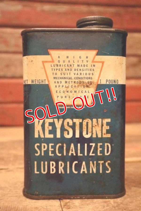 画像2: dp-240207-07 KEYSTONE / 1950's SPECIALIZED LUBRICANTS 1 Pound Can