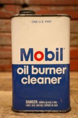 画像: dp-240207-07 Mobil / 1970's〜 oil burner cleaner One Pint Can