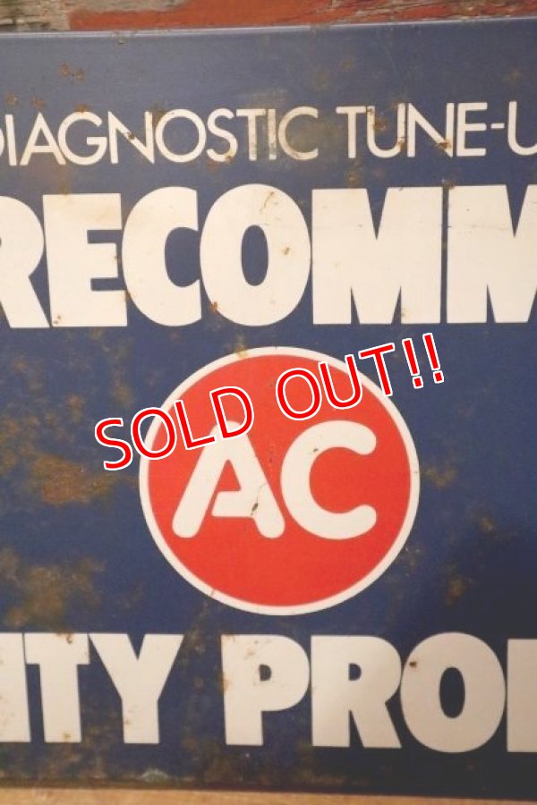 画像3: dp-240207-01 AC SPARK PLUGS 1960's Plug Tester Metal Sign