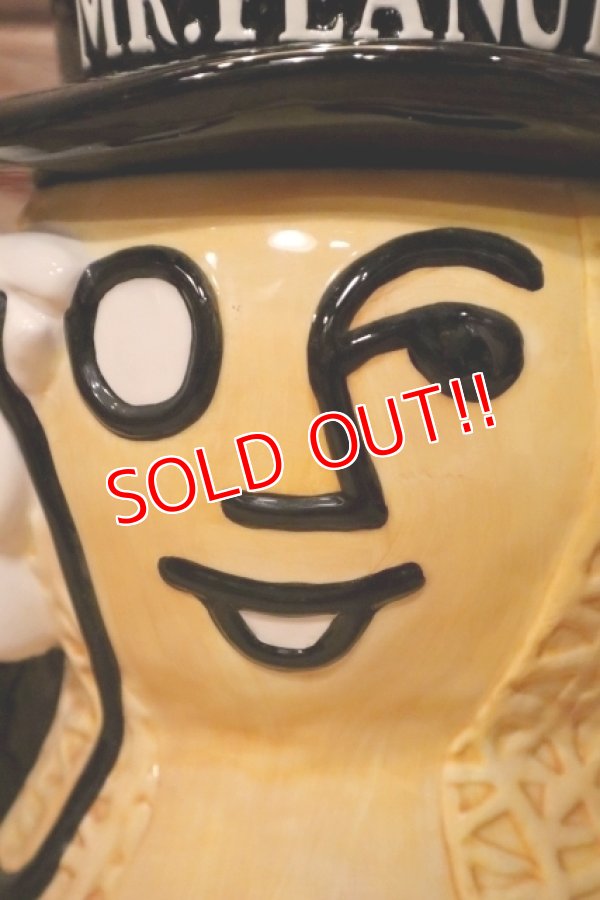 画像2: ct-240214-51 PLANTERS / MR.PEANUT 1990's Ceramic Cookie Jar