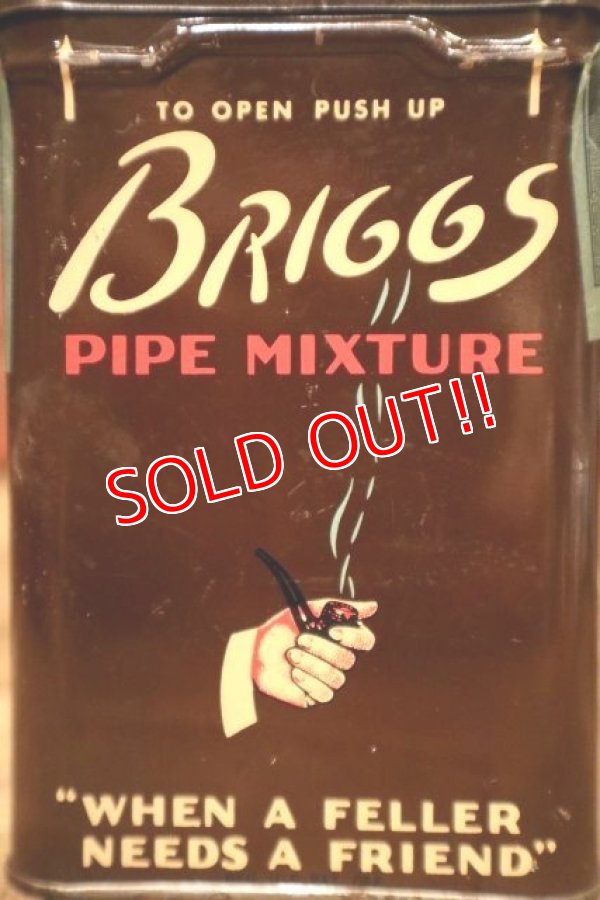 画像2: dp-230601-15 BRIGGS PIPE MIXTURE / 1940's-1950's Tin Case