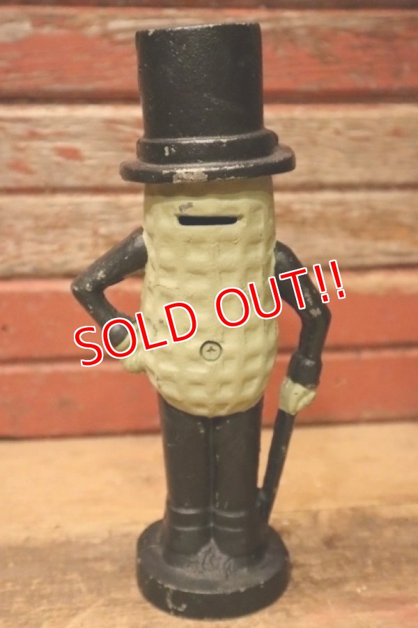 画像6: ct-240214-64 PLANTERS / MR.PEANUT Cast Iron Coin Bank