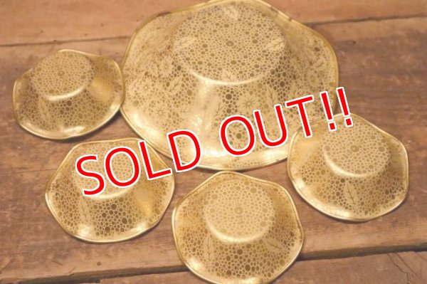 画像8: ct-240214-63 MR.PEANUT 1950's-1960's Tin Tray 5p Set