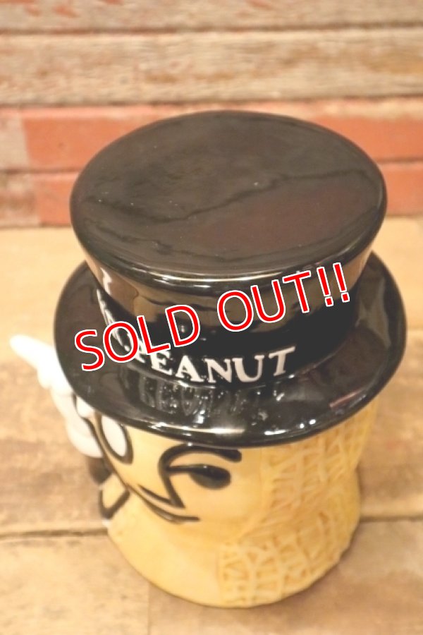 画像6: ct-240214-51 PLANTERS / MR.PEANUT 1990's Ceramic Cookie Jar