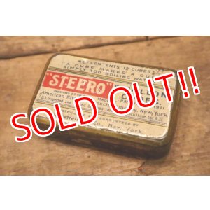 画像: dp-231016-43 American Kitchen Products Company / 1940's-1950's STEERO BOUILLON CUBES Tin Case