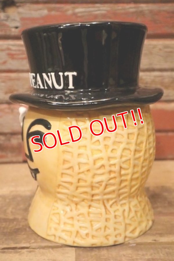 画像4: ct-240214-51 PLANTERS / MR.PEANUT 1990's Ceramic Cookie Jar