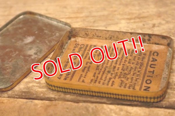 画像7: dp-231016-25 CHICAGO FLEXIBLE SHAFT CO. / 1920's Stewart Bottom Plate Tin Case