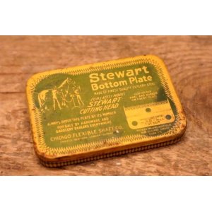 画像: dp-231016-25 CHICAGO FLEXIBLE SHAFT CO. / 1920's Stewart Bottom Plate Tin Case