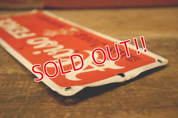 画像5: dp-240207-22 Alviso FENCE  Metal Sign