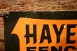 画像2: dp-240207-22 HAYES FENCE Metal Sign