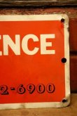 画像4: dp-240207-22 Alviso FENCE  Metal Sign