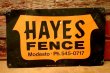 画像1: dp-240207-22 HAYES FENCE Metal Sign