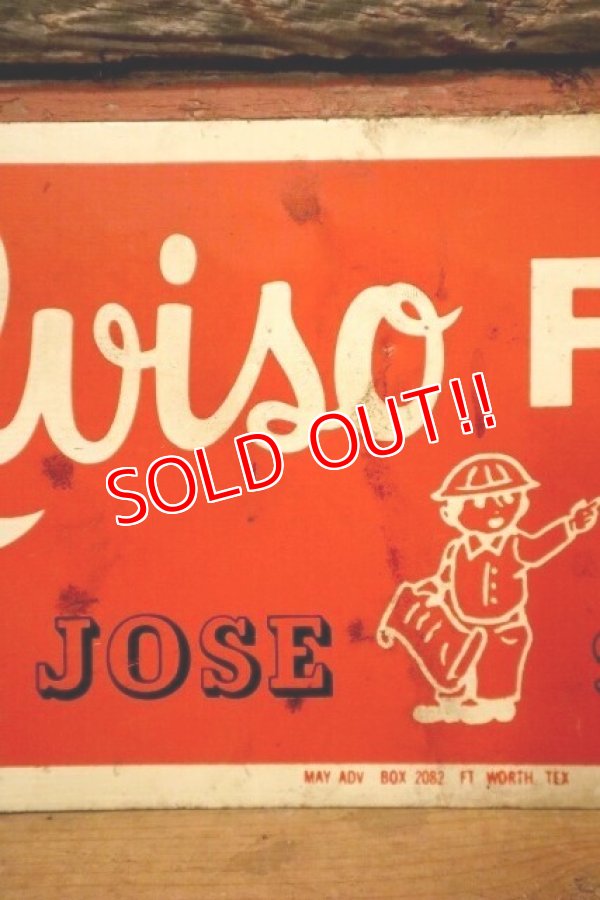 画像3: dp-240207-22 Alviso FENCE  Metal Sign