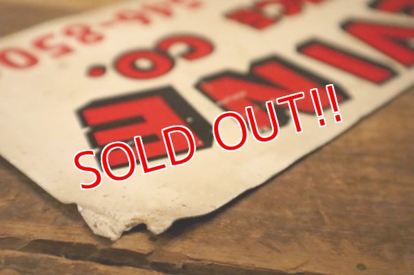 画像5: dp-240207-22 LEVINE FENCE CO. Metal Sign