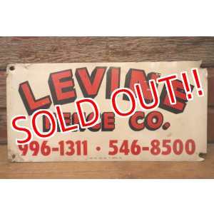 画像: dp-240207-22 LEVINE FENCE CO. Metal Sign