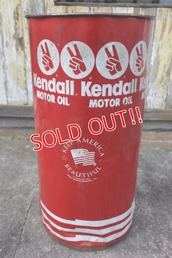 画像6: dp-240207-02 Kendall / 1990's 16 U.S. GALLONS MOTOR OIL CAN