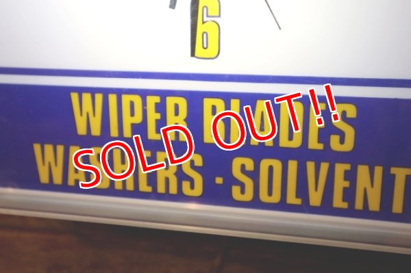 画像3: dp-240207-10 NAPA AUTO PARTS / 1980's〜 Lighted Sign Clock