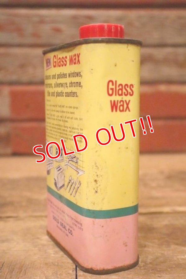 画像5: dp-240207-07 GOLD SEAL / 1966 Glass Wax CAN