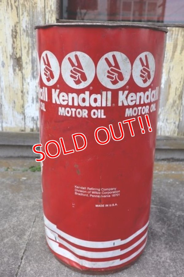 画像5: dp-240207-02 Kendall / 1990's 16 U.S. GALLONS MOTOR OIL CAN