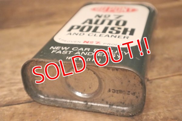 画像7: dp-240207-07 DU PONT / No7 AUTO POLISH AND CLEANER CAN