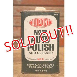 画像: dp-240207-07 DU PONT / No7 AUTO POLISH AND CLEANER CAN