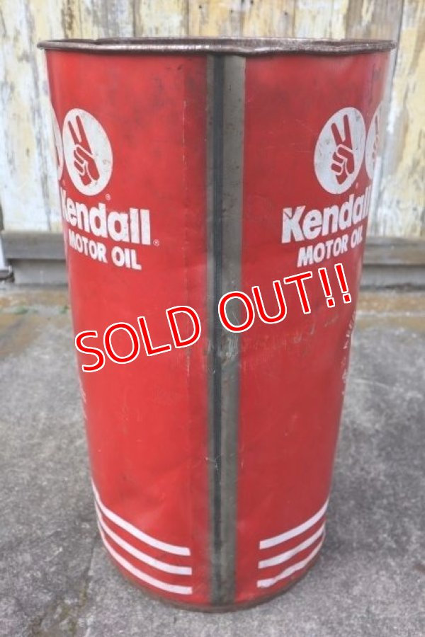 画像8: dp-240207-02 Kendall / 1990's 16 U.S. GALLONS MOTOR OIL CAN