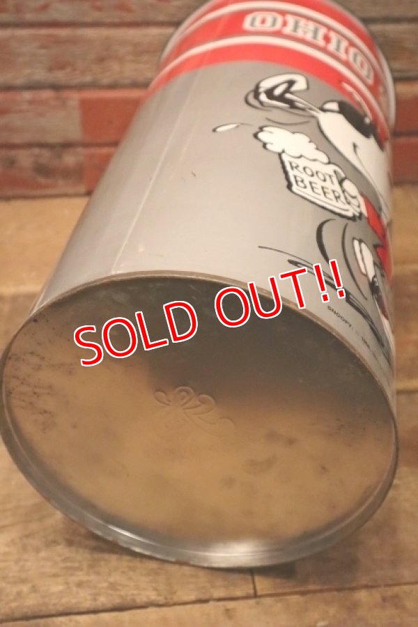 画像15: ct-240207-01 Snoopy (Joe Cool) / OHIO STATE UNIVERSITY 1980's-1990's Trash Can