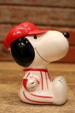 画像3: ct-240214-02 Snoopy / Determined 1970's Ceramic Bank "Baseball"