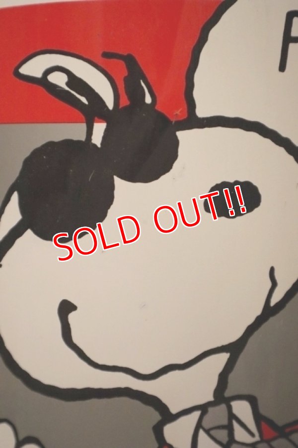 画像2: ct-240207-01 Snoopy (Joe Cool) / OHIO STATE UNIVERSITY 1980's-1990's Trash Can