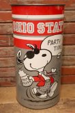 画像1: ct-240207-01 Snoopy (Joe Cool) / OHIO STATE UNIVERSITY 1980's-1990's Trash Can