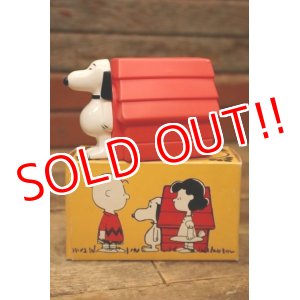 画像: ct-210701-19 Snoopy and Doghouse / AVON 1970's Non-Tear Shampoo Bottle (Box)