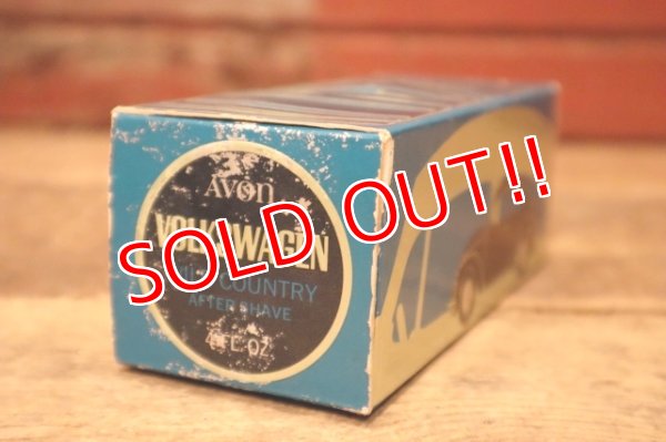 画像9: dp-240124-47 AVON / 1970's Volkswagen Beetle WILD COUNTRY AFTER SHAVE Decanter Bottle