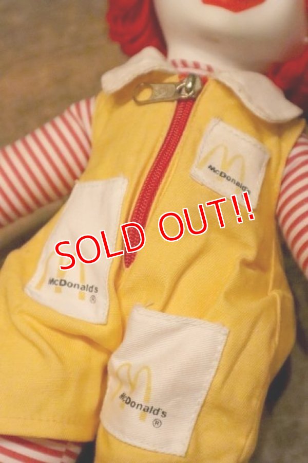画像3: ct-240214-24 McDonald's / Ronald McDonald 1980's Doll
