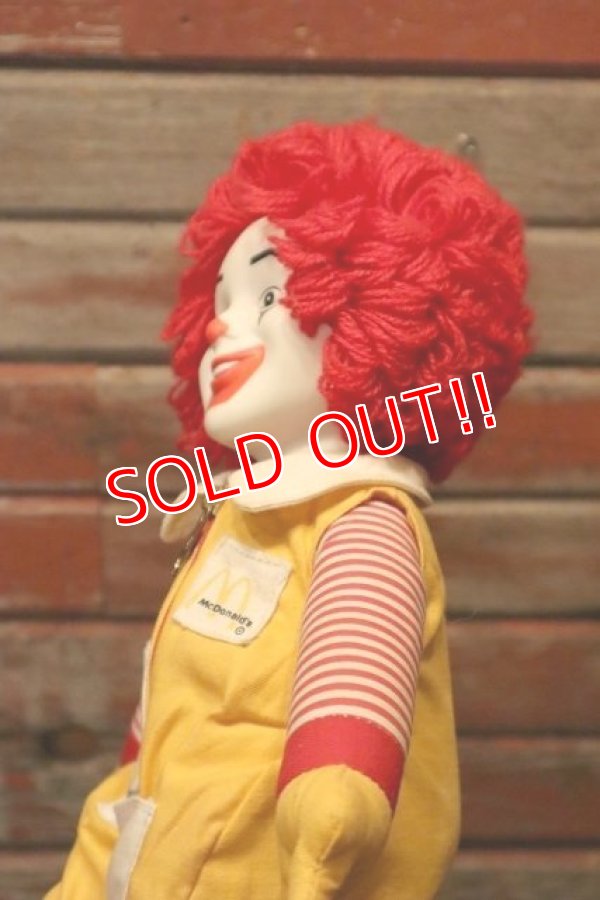 画像5: ct-240214-24 McDonald's / Ronald McDonald 1980's Doll