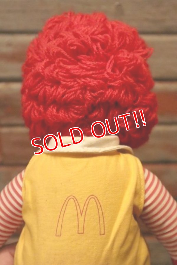 画像7: ct-240214-24 McDonald's / Ronald McDonald 1980's Doll