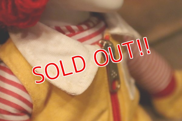 画像6: ct-240214-24 McDonald's / Ronald McDonald 1980's Doll