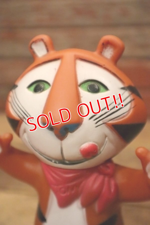 画像2: ct-240214-21 Kellogg's / Tony the Tiger 1970's Soft Vinyl Figure