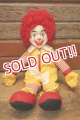 画像: ct-240214-24 McDonald's / Ronald McDonald 1980's Doll