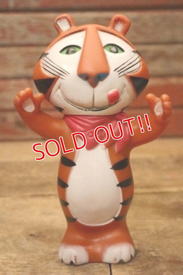 画像1: ct-240214-21 Kellogg's / Tony the Tiger 1970's Soft Vinyl Figure