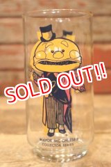 画像: gs-240207-18 McDonald's / 1970's Collector Series "Mayor McCheese" Glass Error Print