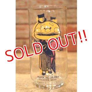 画像: gs-240207-18 McDonald's / 1970's Collector Series "Mayor McCheese" Glass Error Print