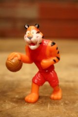 画像: ct-240214-22 Kellogg's Tony the Tiger / 1990's PVC Figure "Basketball"