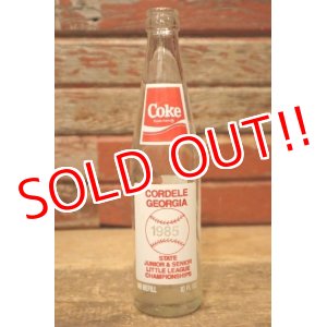 画像: dp-230101-65 CORDELE GEORGIA / Little League Baseball 1985 Coca Cola Bottle