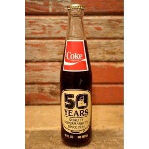 画像: dp-240207-12 BIG BEAR SUPERMARKETS / 1984 50 YEARS Coca Cola Bottle