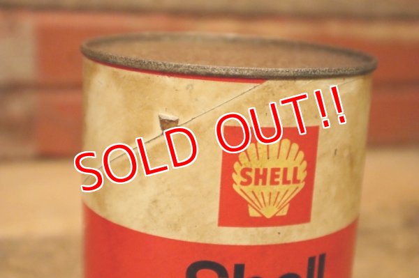 画像2: dp-240207-18 SHELL / X-100 U.S. One Quart Motor Oil Can