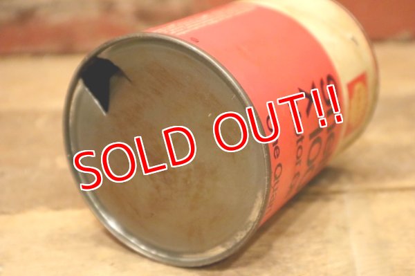 画像7: dp-240207-18 SHELL / X-100 U.S. One Quart Motor Oil Can