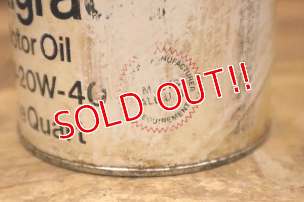 画像5: dp-240207-18 SHELL / X-100 Multigrade U.S. One Quart Motor Oil Can