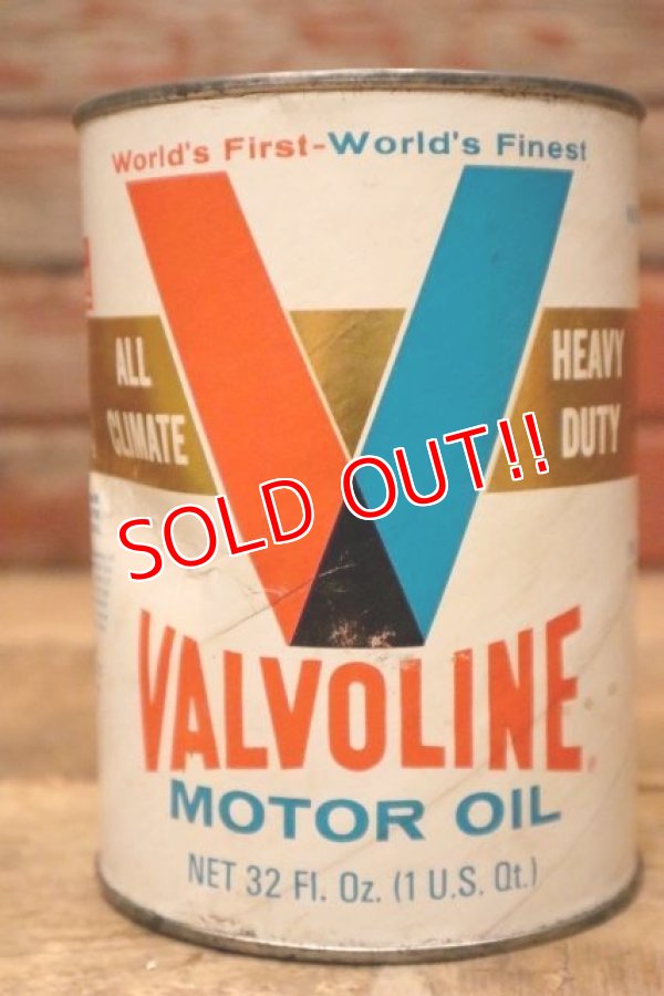 画像3: dp-240207-18 VALVOLINE / MOTOR OIL One U.S. Quart Can